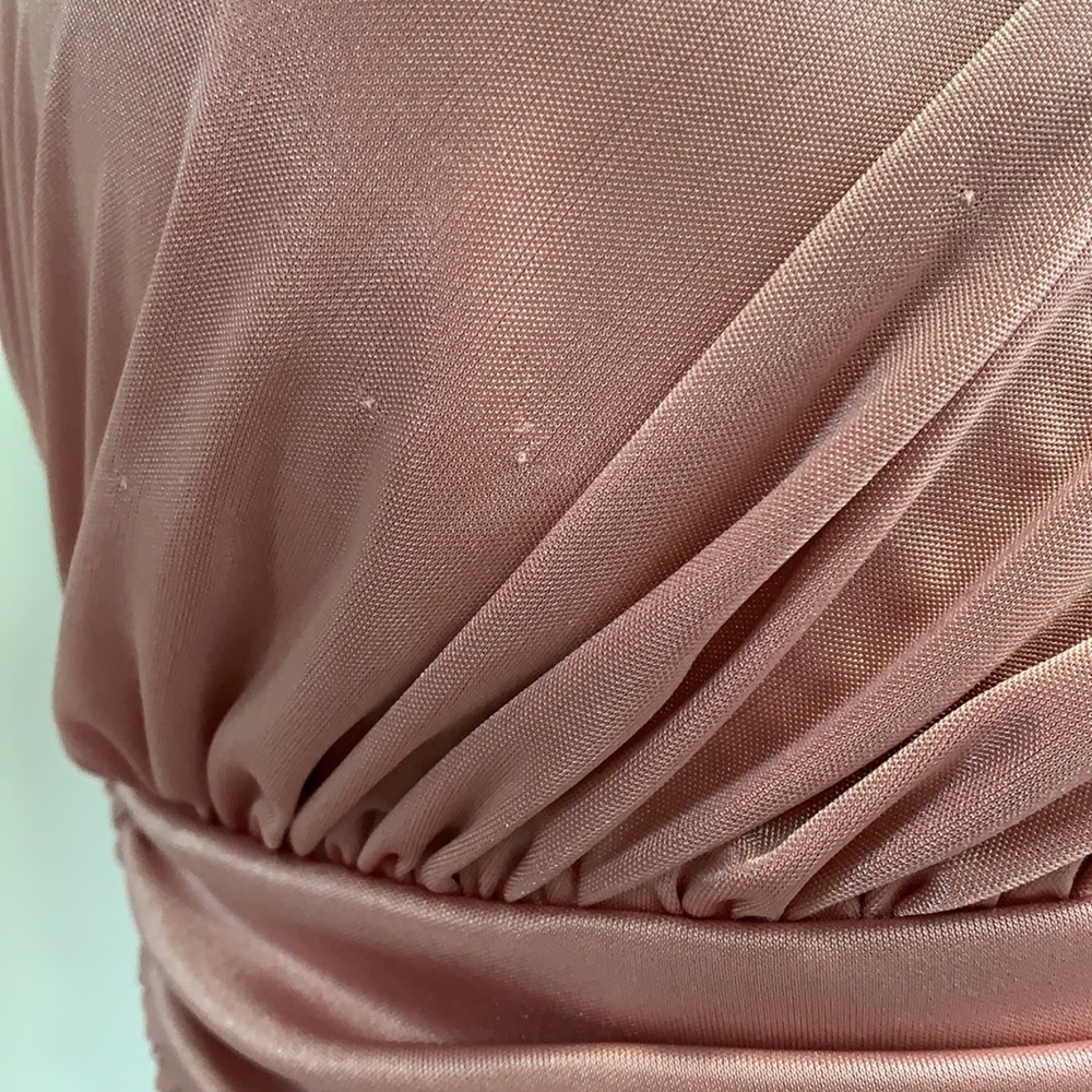 Pink one shoulder dress - Picture 8 of 16